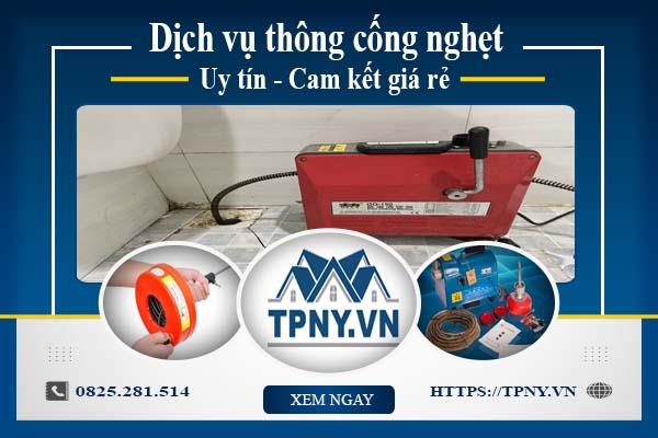 Báo giá dịch vụ thông cống nghẹt tại Tp. Tân An tiết Kiệm 10%