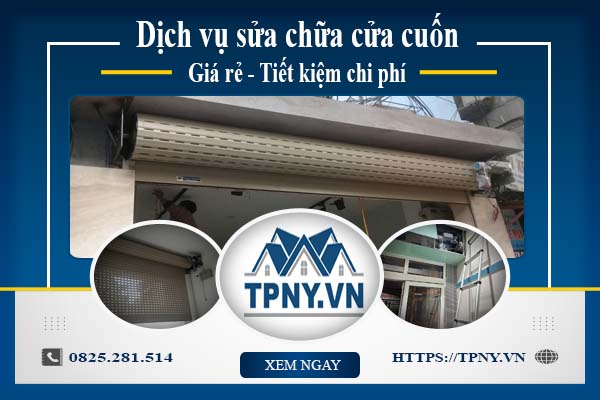 Báo giá sửa chữa cửa cuốn tại Bình Chánh -【Giảm 20% phí】