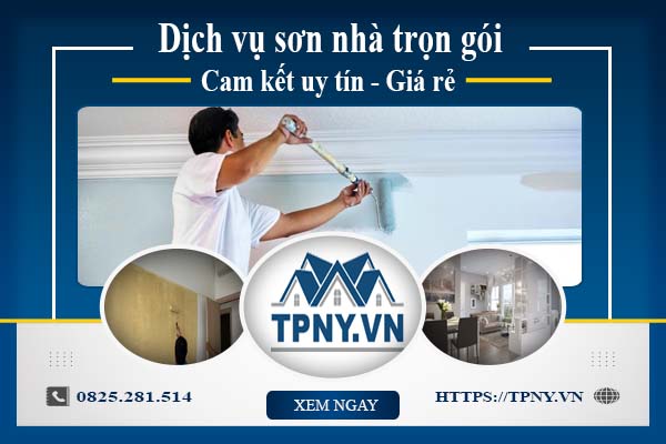 Đội thợ chuyên sơn nhà ở tại quận Gò Vấp giá rẻ【chỉ 12k/m²】