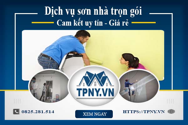 Đội thợ chuyên sơn nhà ở tại quận Phú Nhuận -【Chỉ 12K/m²】