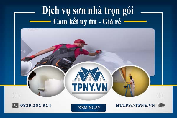 Đội thợ chuyên nhận sơn nhà tại Bà Rịa giá rẻ【Chỉ từ 12k/m²】
