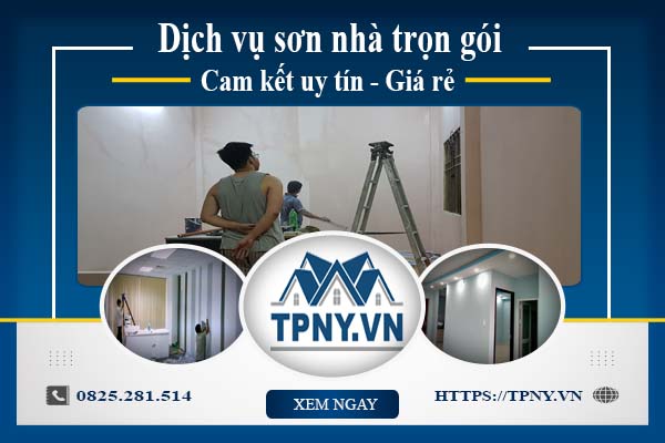 Đội thợ chuyên nhận sơn nhà tại Nhà Bè giá rẻ -【Chỉ 12k/m²】