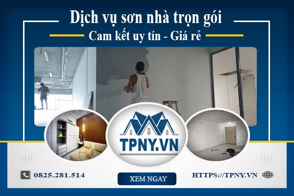 Đội thợ chuyên nhận sơn nhà tại Thủ Dầu Một【Chỉ từ 12k/m²】