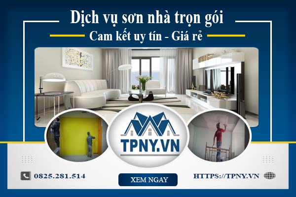 Đội thợ chuyên nhận sơn nhà tại Thuận An giá rẻ【Chỉ 12k/m²】