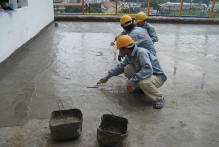 Chống thấm sân thượng tại TPHCM