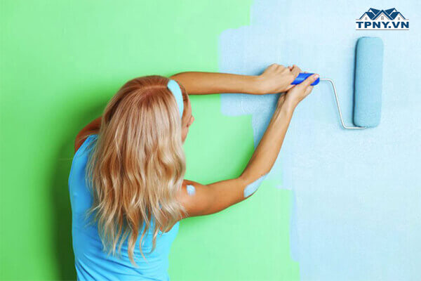 Kinh nghiệm lăn sơn chống thấm tường