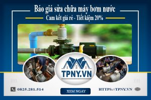 Báo giá sửa chữa máy bơm nước tại Hóc Môn | Tiết kiệm 20%