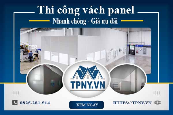 Bảng báo giá thi công vách panel tại Vũng Tàu【Cập nhật 2025】