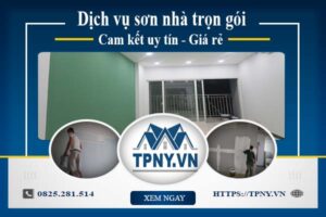 Đội thợ chuyên nhận sơn nhà tại Tân An giá rẻ -【Chỉ 12K/m²】